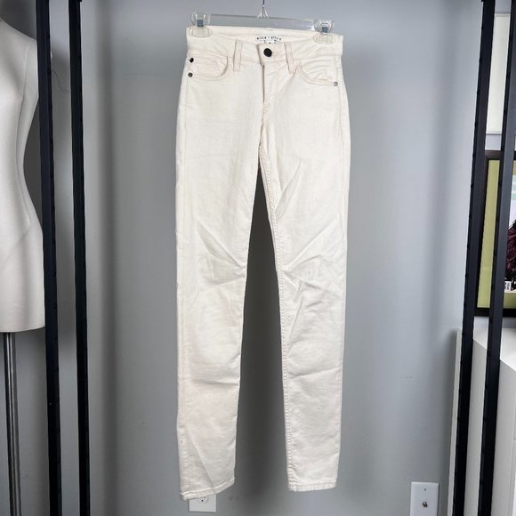 Alice+Olivia, Skinny Off-White Denim, NWOT - Picture 2 of 16